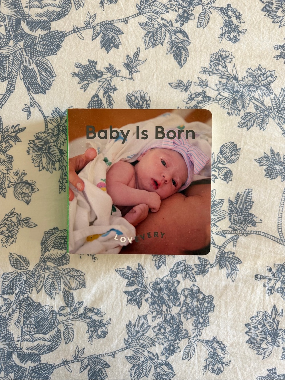 "Baby Is Born" Lovevery board book